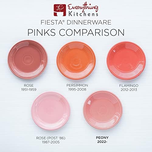 Fiesta® Bistro Coupe Bowl, Large (68oz) – Durable Ceramic, Lead-Free, Dishwasher/Microwave/Oven Safe – Made in USA Dinnerware - Peony - Image 2