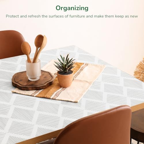 Gray Shelf Drawer Liner for Kitchen Cabinets Non-Slip 12" x30FT - Image 6