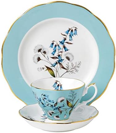 Royal Albert 100 Years 1950 3-Piece Set (Teacup, Saucer & Plate 8") by RoyalAlbert