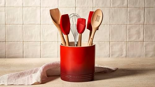 Le Creuset Stoneware Signature Utensil Crock, 2.7 qt., Riviera - Image 5