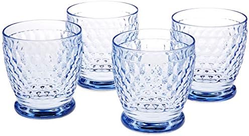 Villeroy & Boch Boston Old-Fashioned Glasses Set of 4, Blue - Image 2