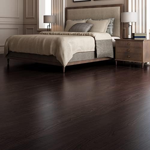 Art3d 36-Pack Peel and Stick Vinyl Floor Tiles (54 Sq.Ft), Brown Stone - Image 2