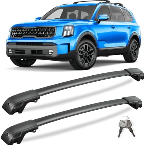KINGGERI Roof Rack Cross Bars for Kia Telluride X-PRO X-LINE 2023-2025 by KINGGERI