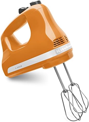KitchenAid KHM512TG 5-Speed Ultra Power Hand Mixer, Tangerine by Unknown