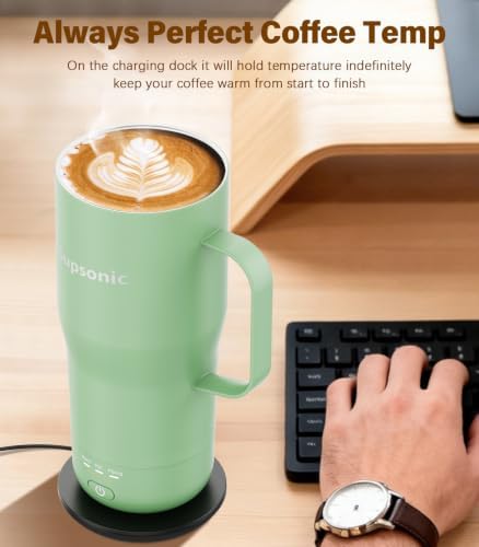 Supsonic Heated Coffee Mug, 20oz Electric Temperature Control Cup (S3) - Image 3