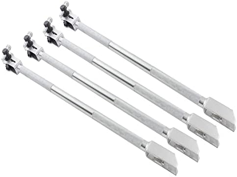Mytee Products 4 Pack 39.5" Combination Ratcheting Winch Bar for Flatbed Trailer - Chrome Carbon-Steel Combo Winch Bar with Non-Slip Handle & Square Head for Chain Lever Binders by MyteeProducts