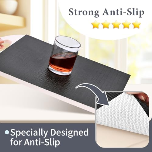 Shelf Liners for Kitchen Cabinets 17in x 30FT, Non Adhesive Drawer Liner - Image 2