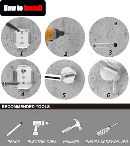 Towel Bar 2 Pack for Bathroom 20 Inch Brush Nickel Towel Holder 12/16/20/24/28/32/36 In Stainless Steel SS304 Rustproof Towel Rack Modern Square Towel Rod for Bathroom Wall(2, Brushed Nickel, 20 Inch) - Image 7