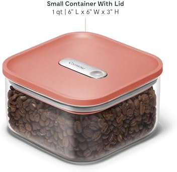 Caraway 1 qt Glass Airtight Food Storage Container with Lid - Image 3