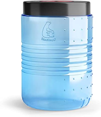 BearVault Canister for Backpacking. 4 Sizes: BV500, BV475, BV450, BV425. Bear-Resistant Food Container for Camping, Hiking, Fishing, Hunting, Bikepacking. BearVault is Bear Safe! by BearVault