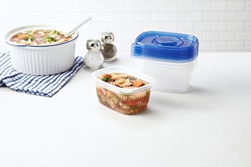 Glad GladWare Medium Rectangle Food Storage Containers, 24 Oz, 5 Ct, 6-Pk - Image 6