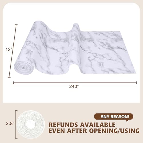 Shelf Liners for Kitchen Cabinets 17.3in x 30FT, Non Adhesive Drawer Liner - Image 3