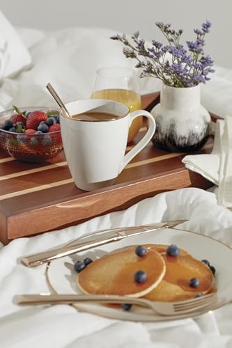 Lenox White Trianna Salad Plate, 0.95 LB - Image 3