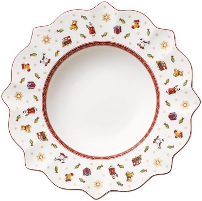 Villeroy & Boch Delight Soup Bowl, Porcelain, Multi, 26.5 x 26.8 x 14 cm, White by Unknown