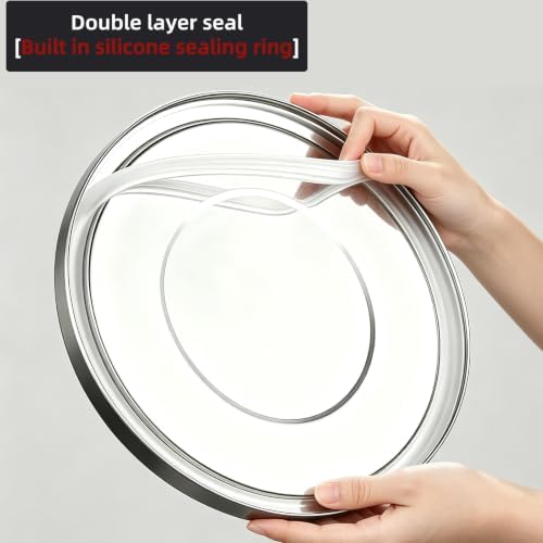 Stainless Steel Airtight Food Storage container with Lid for Pantry Kitchen - Image 5