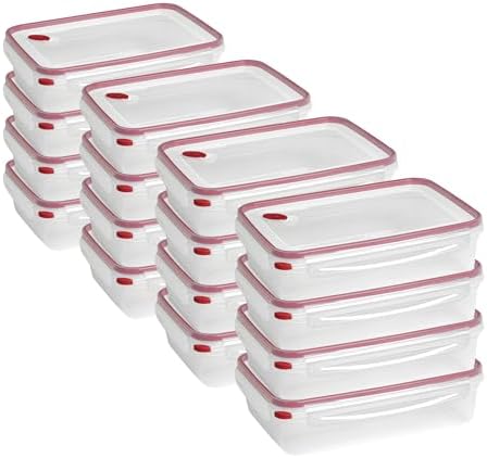 Sterilite Ultra-Seal Rectangle Airtight Food Container, 16 Cup, 16-Pack by Sterilite