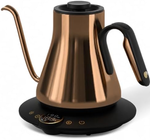 Cocinare FLOW B9 Gooseneck Electric Kettle ±1°F Temperature Control by Cocinare
