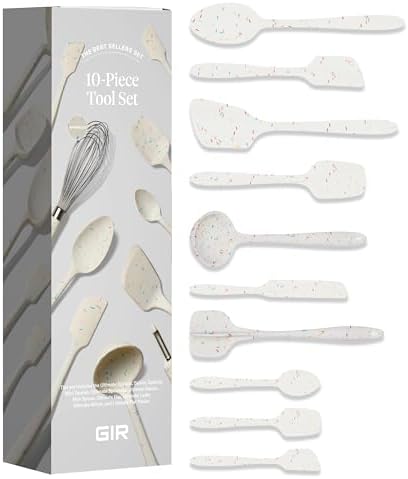 GIR: 10-Piece Silicone Ultimate Kitchen Utensils Set – Sprinkles by GIRGetItRight