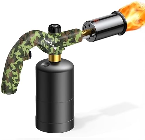 ThermoMaven Propane Torch Gun, Adjustable Cooking Torch, Camouflage Green by ThermoMaven