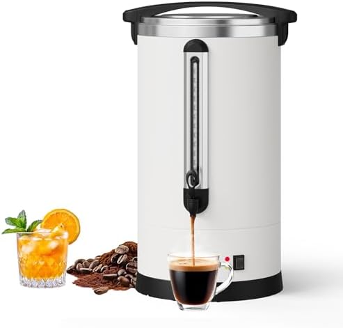 120 Cup Coffee Urn, 18 l Large Commercial Coffee Maker by PioneerWorks