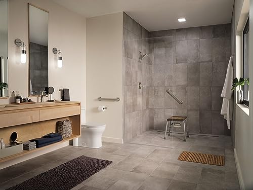 Moen Genta LX Modern Single Kitchen or Bathroom Towel Bar, 6.8-Inch, Brushed Nickel, BH3886BN - Image 4
