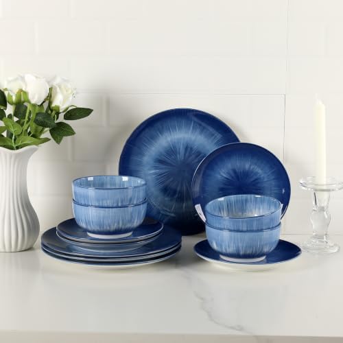 Sweejar Ceramic Dinnerware Service of 8,24 pcsPlate and Bowls for Kitchen - Image 6