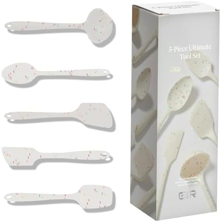 GIR: 5-Piece Silicone Ultimate Kitchen Utensils Set – Sprinkles by GIRGetItRight