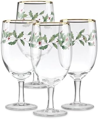 Lenox Holiday Christmas Glass Tumblers, Set of 4 - Image 2