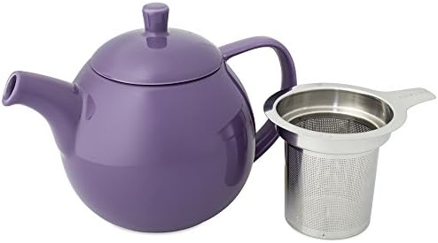 FORLIFE Curve Teapot with Infuser, 24-Ounce, Purple - Image 2