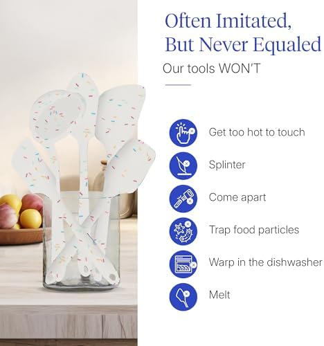 GIR: 5-Piece Silicone Ultimate Kitchen Utensils Set – Sprinkles - Image 5