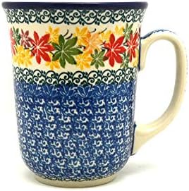 Polish Pottery Mug - 16 oz. Bistro - Maple Harvest by Polish+Pottery+Gallery
