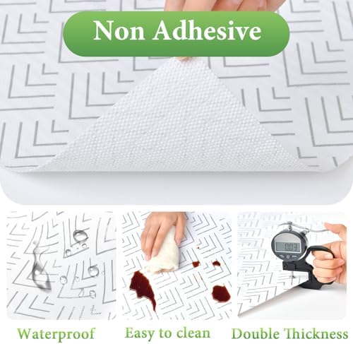 Shelf Liner for Kitchen Cabinets Non Adhesive Drawer Liner Non-Slip - Image 3
