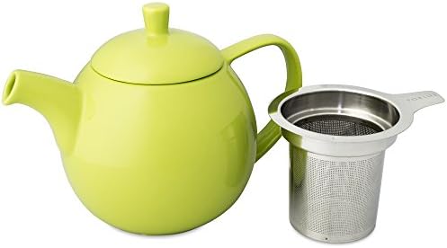 FORLIFE Curve Teapot with Infuser, 24-Ounce, Lime - Image 2
