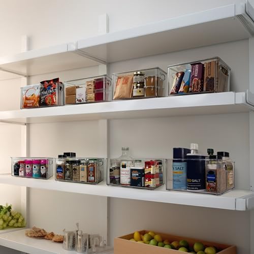 ClearSpace Pantry Storage Bins with Lids for Kitchen & Fridge, 8 Pack - Image 5