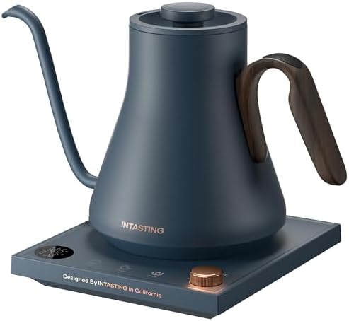 INTASTING Gooseneck Electric Kettle with ±1℉ Temperature Control, 0.9L by Cocinare