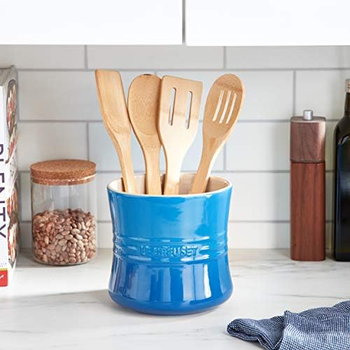 Le Creuset Stoneware Utensil Crock, 2.75 qt., Marseille - Image 7