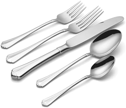 Oneida Flatware Juilliard 18/10 Silverware Set for 1, 5-Piece - Image 2