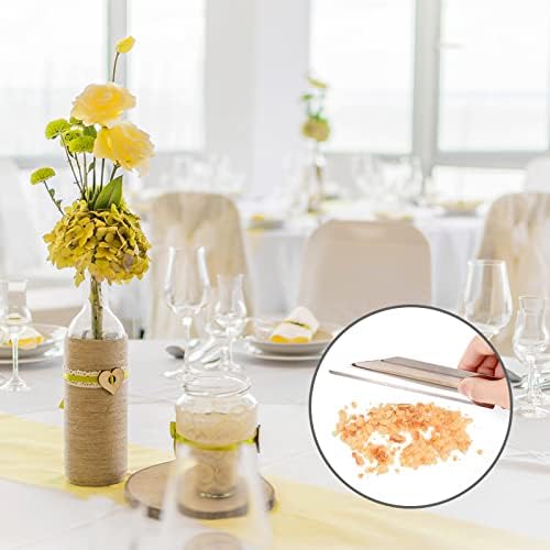 Table Crumb Sweeper, Crumb Sweeper for Tablecloth, Crumb Scraper Cumb Catcher on Table, Server Tools Stainless Steel Crumbers for Servers, Waiters and Waitresses (1 PACK, Pure Silver) - Image 6