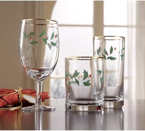Lenox Holiday Highball Glasses, 12oz, Christmas Set of 4 - Image 5