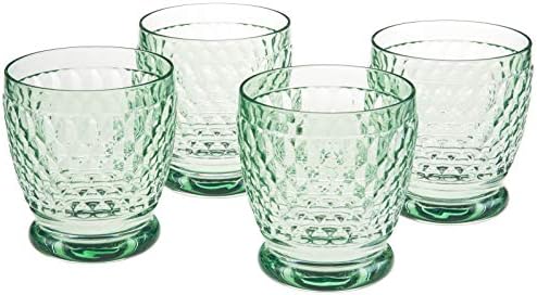 Villeroy & Boch Boston Old-Fashioned Glasses Set of 4, Green - Image 2