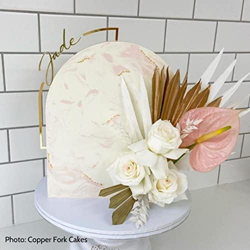CAKESAFE - Arch Disk Kit- 2 Arched Disk Sets w/Scraper-Unique Shaped Acrylic Disks for Cake Decorating - Image 6