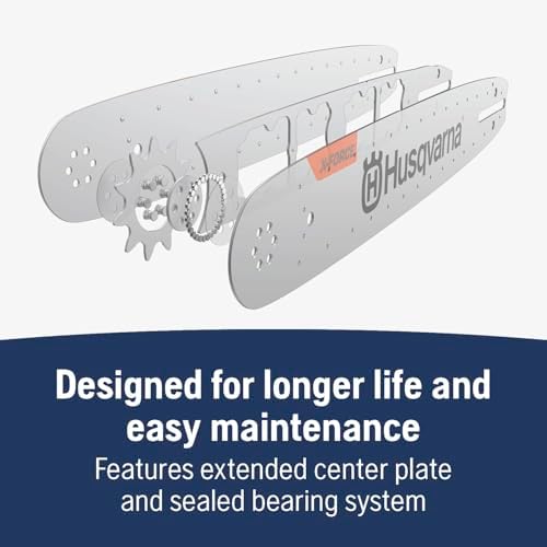 Husqvarna 596199780 X-Force 20 Inch Chainsaw Bar, .325" Pitch .050" Gauge, 80 Drive Links, Chainsaw Accessories - Image 2