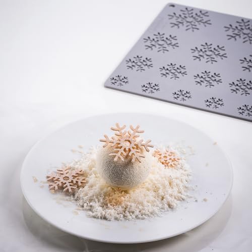 PAVONI ITALIA GG065 Grand Snowflakes, Platinum Silicone, Mold, Confectionery Supplies, Chocolate Mold, Candy Mold, Decorative, Oven, Microwave, Dishwasher Safe, Freezer Safe - Image 6