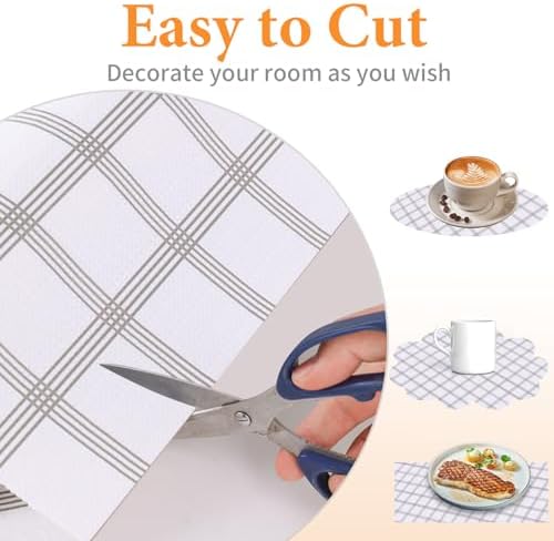 Shelf Liner for Kitchen Cabinets Non Adhesive Drawer Liner Non-Slip - Image 7