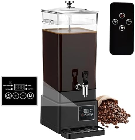 Commercial Coffee Urn Hot Beverage Dispenser Hot Chocolate Maker 14L 90 Cup by GKFF