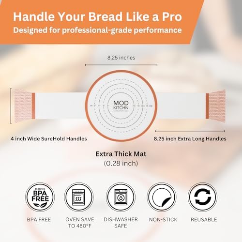 2-Pack Round, Large Oval and Small Oval Silicone Bread Sling Bundle - Image 3