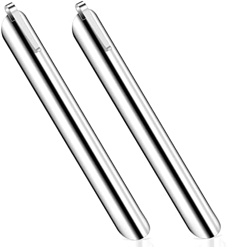 Restaurant Crumb Sweepers, Restaurant Crumb Cleaner, High Quality Stainless Steel Crumb Scraper, Crumber Tool for Waiters, Waitresses and Servers (2 PACK, Silver) by HKDGYHON