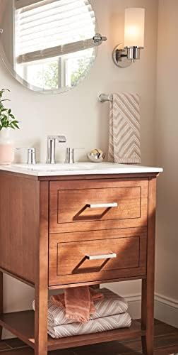 Moen BH3886CH Genta LX Chrome 6.8-in Wall Mount Towel Bar - Image 3