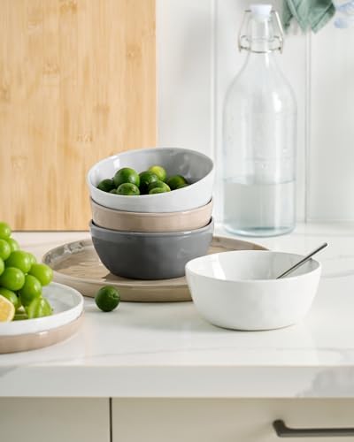 Famiware Mars Stoneware Dinnerware Set for 4, Multi-color - Image 4