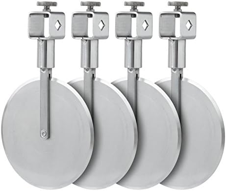 Ateco Multi Wheel Adjustable Dough Cutter with Lock - 3.9 in Diameter, Straight Edge by Ateco